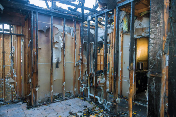 Professional Soot Cleanup technician working in Burnsville, MN